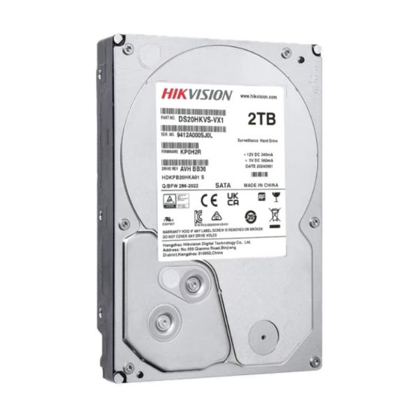 Picture of 2TB 3.5" Surveillance Internal HDD