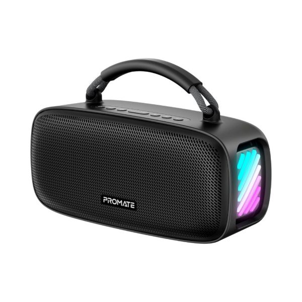 Picture of 50W PartyPulse RGB Wireless Speaker. 15 Hours Playback, IPX6, TWS, Black
