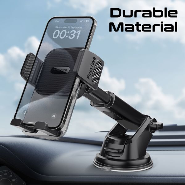 Picture of Secure Smartphone Holder with Anti-Slip Secure Mount For Dashboard & Windscreen