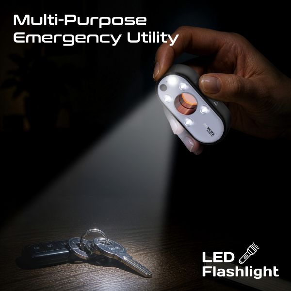 Picture of Portable Anti-Peep IR Camera Detector with Trigger Alarm & Flashlight. Black