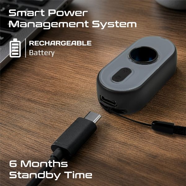 Picture of Portable Anti-Peep IR Camera Detector with Trigger Alarm & Flashlight. Black