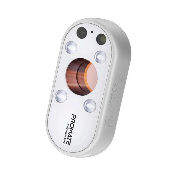 Picture of Portable Anti-Peep IR Camera Detector with Trigger Alarm & Flashlight. White
