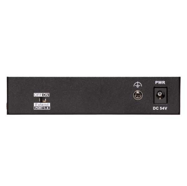 Picture of 4 Port 10/100 Fast Ethernet Unmanaged POE Switch w/ 35W 4x 100Mbps PoE ports