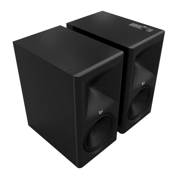 Picture of The Nines II 8" Powered Book Shelf Speakers - EBONY With FREE NASHVILLE Speaker