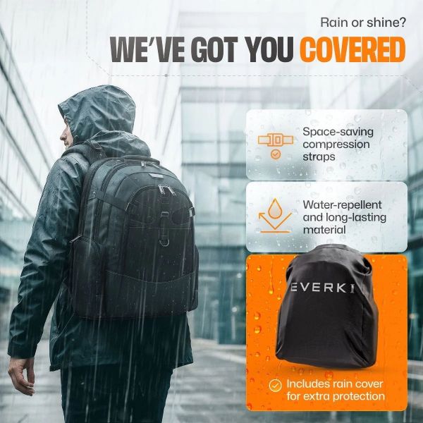 Picture of Titan PRO 18.4" Business Travel Friendly Laptop Backpack. Dual Laptop Bag
