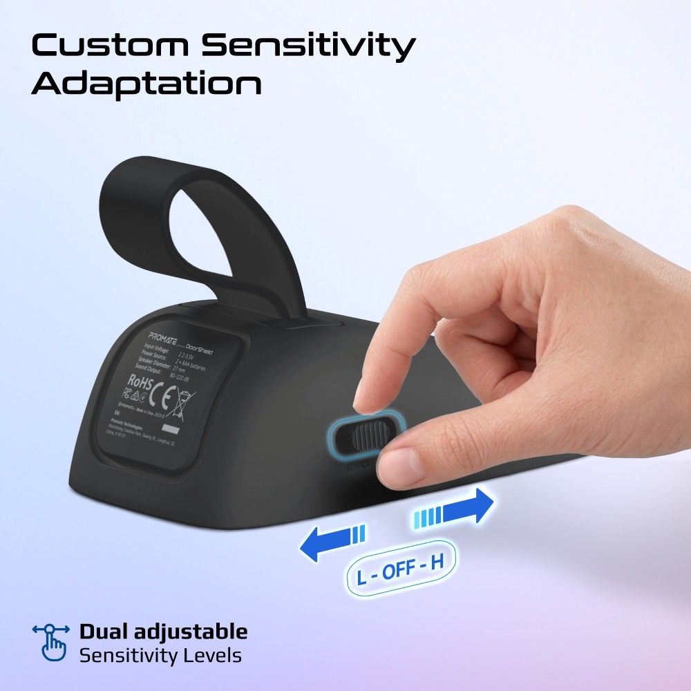 DoorShield Adjustable Sensitivity