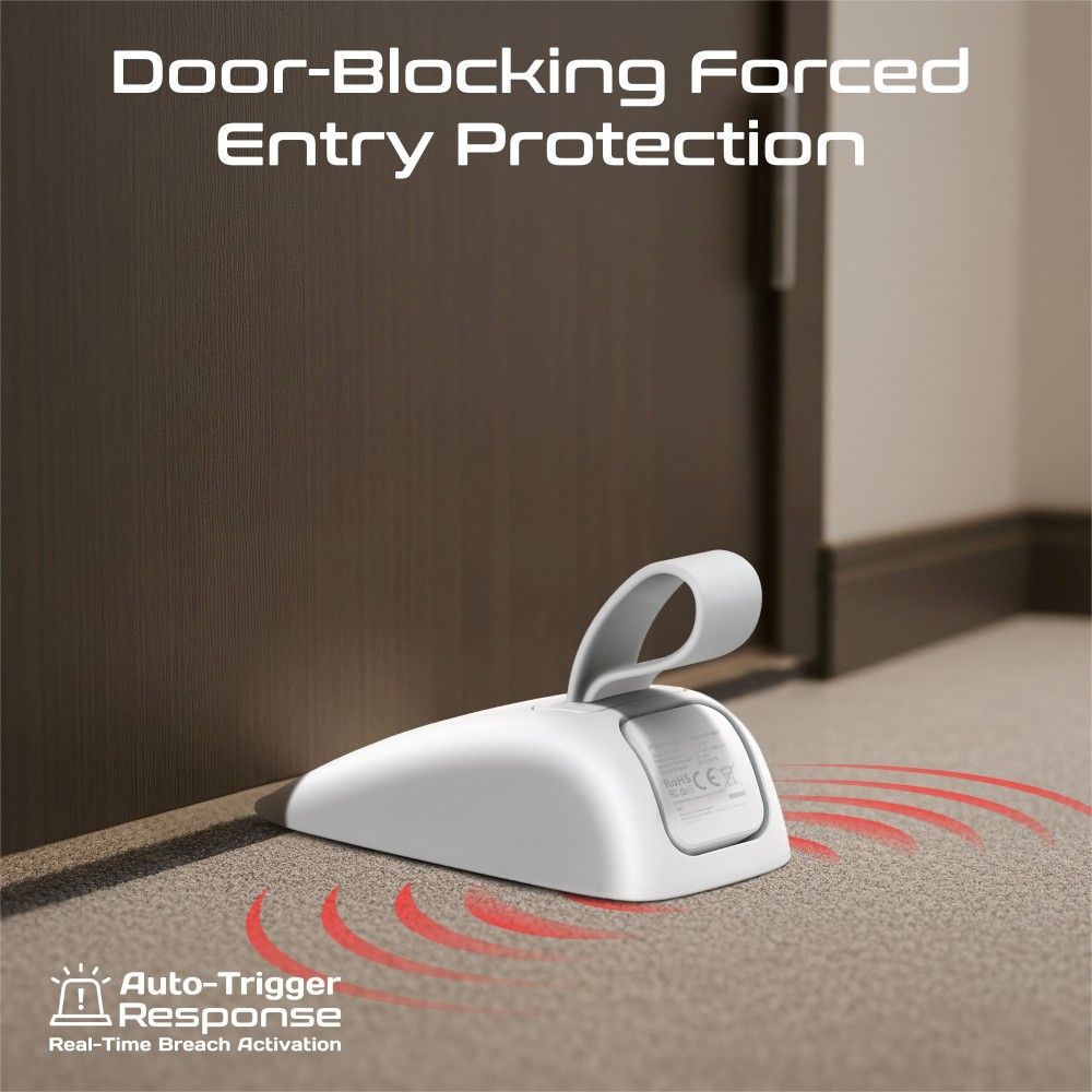 DoorShield White Forced Entry Protection