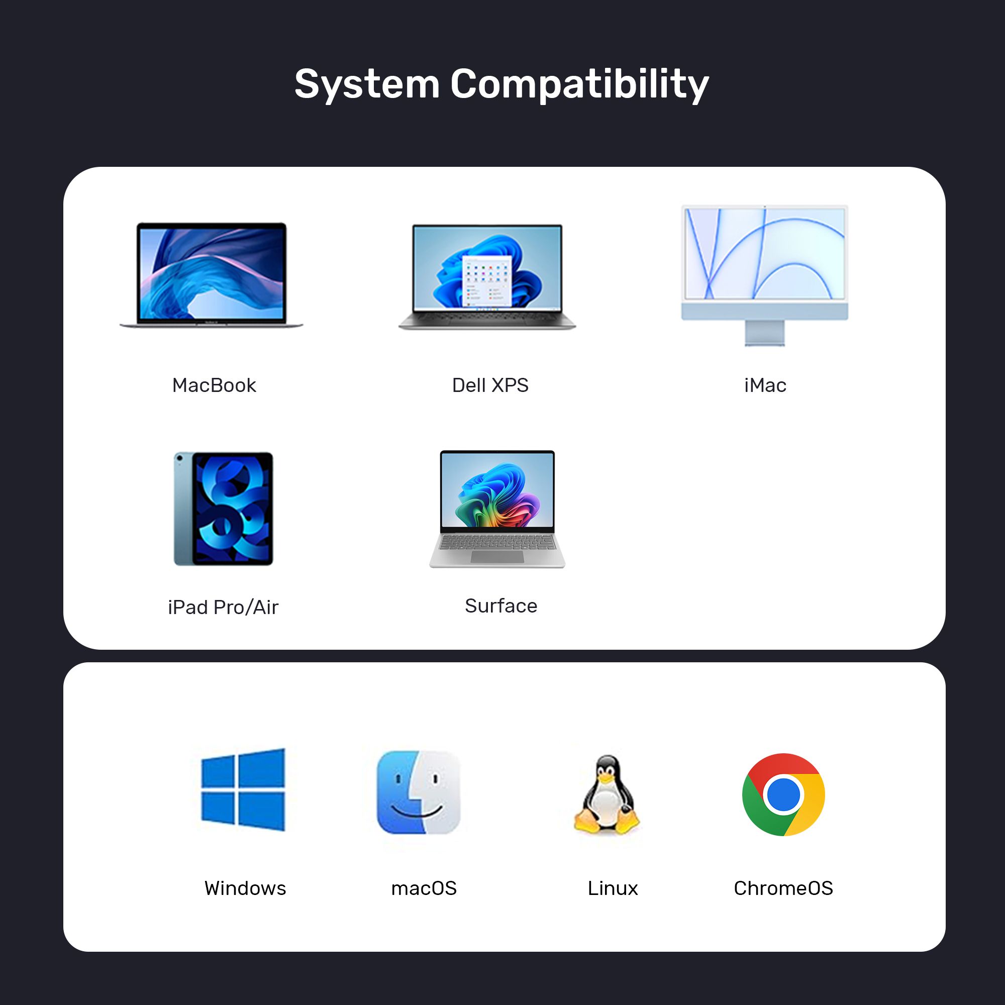 UNITEK Omni H6 Plus system compatibility