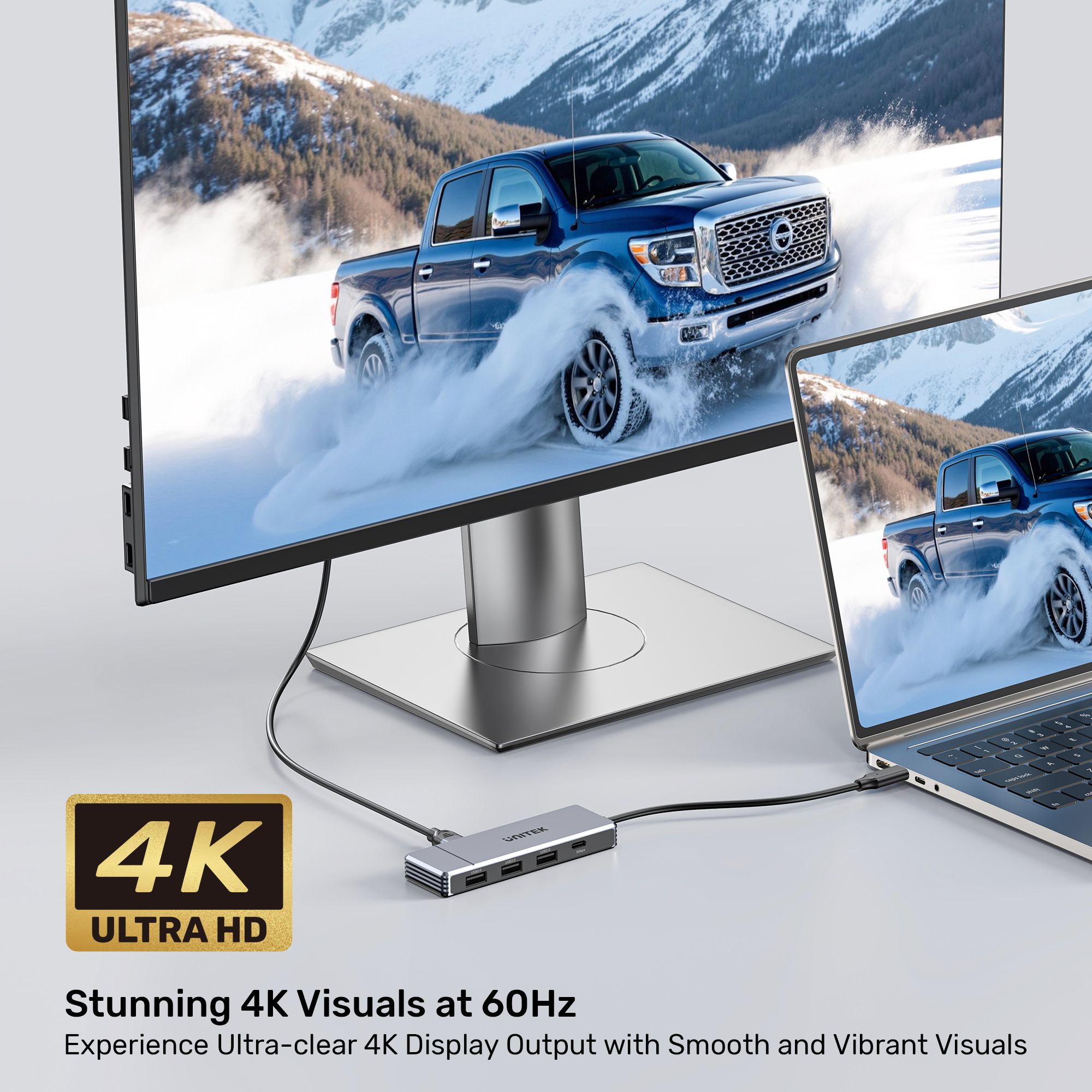 UNITEK Omni H6 Plus 4K HDMI output
