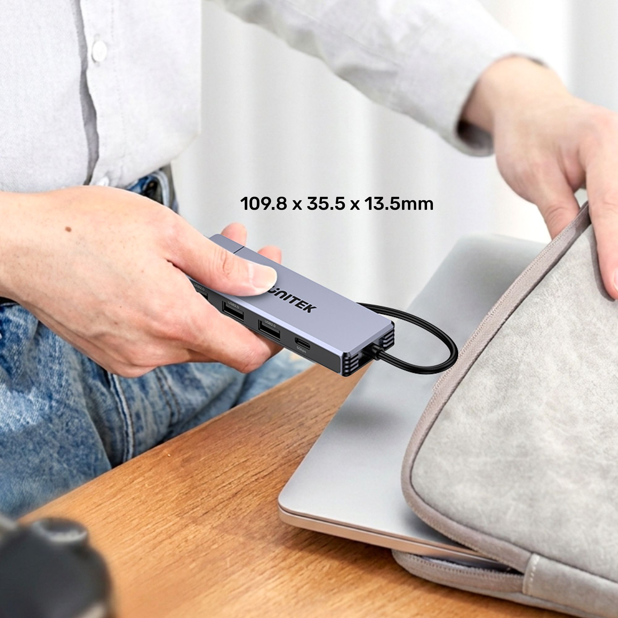 UNITEK Omni H6 Plus compact dimensions