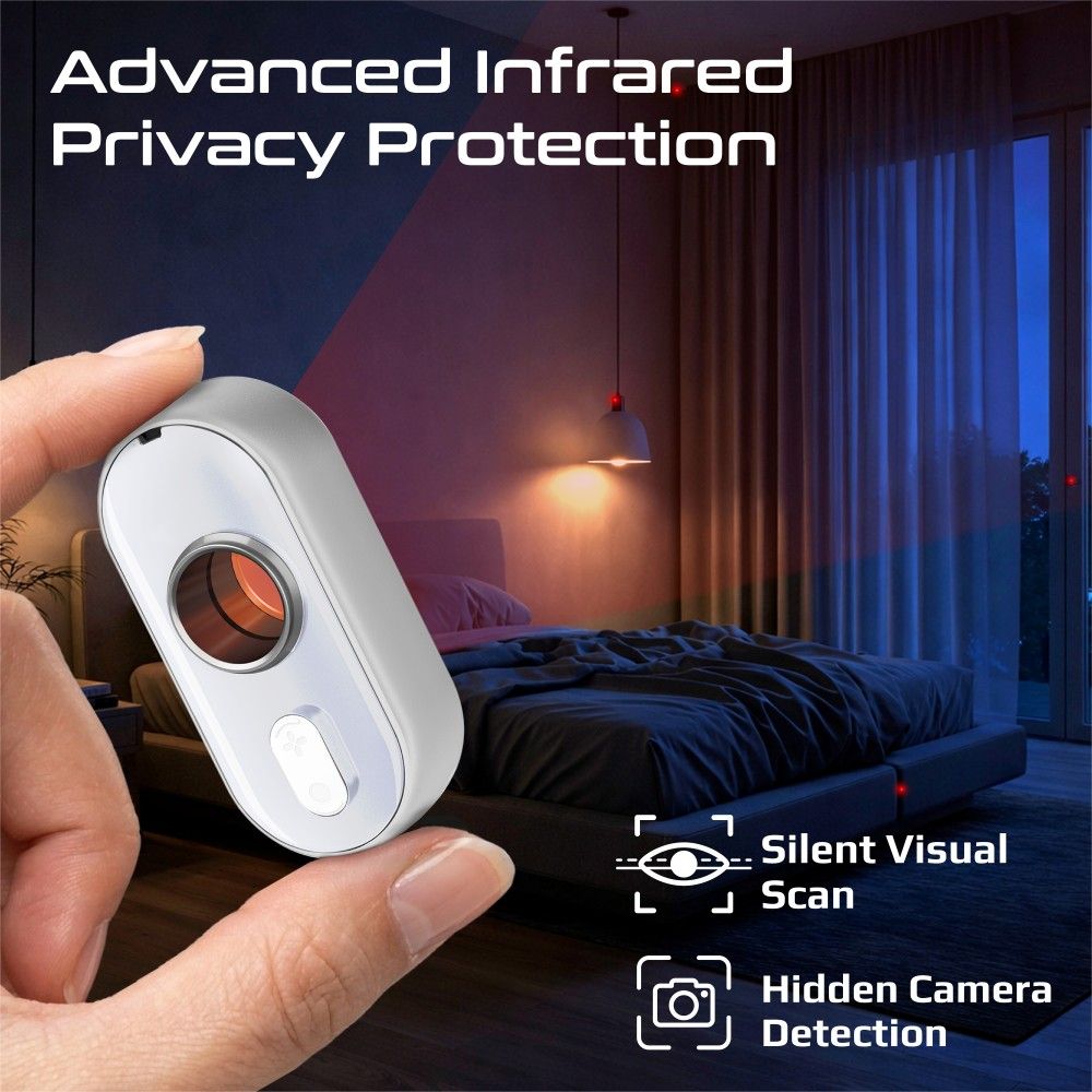 InfraSense White Advanced Infrared Privacy Protection