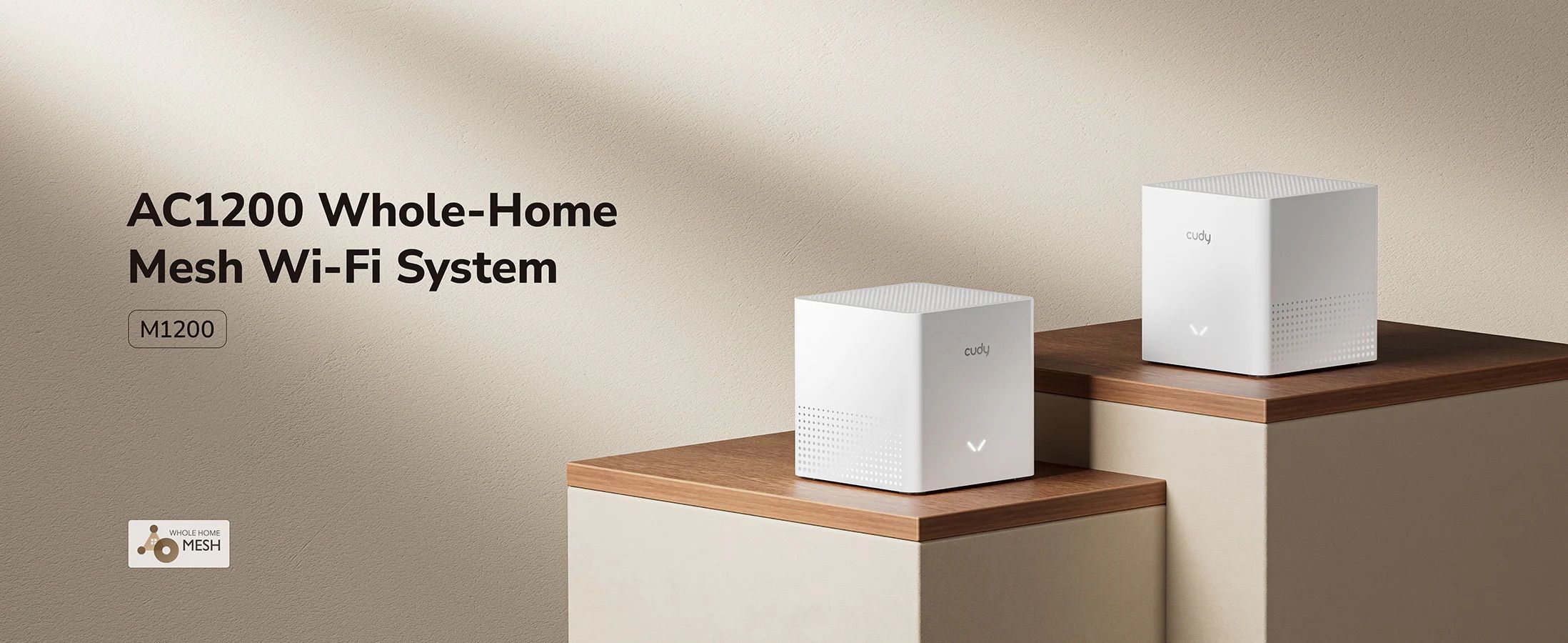 AC1200 Whole-Home Mesh Wi-Fi System M1200