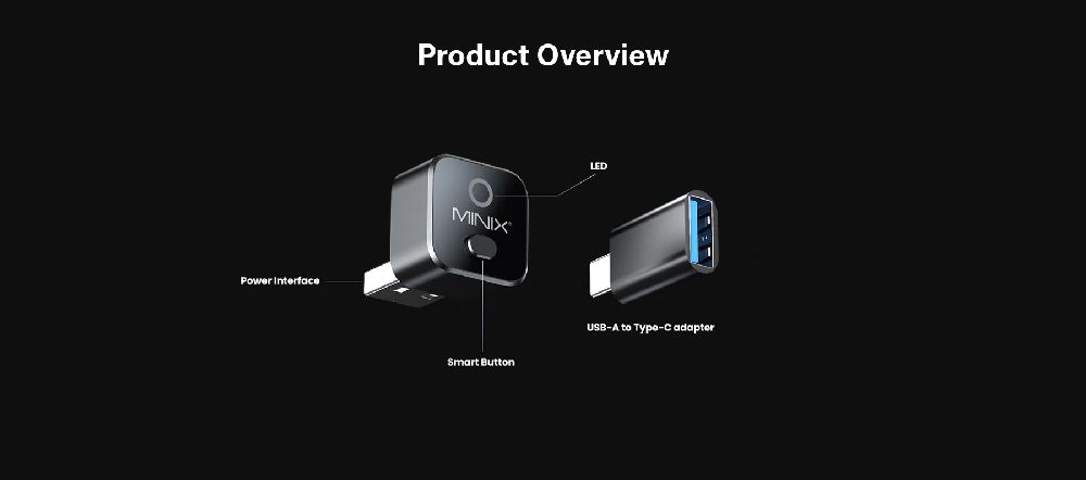 MINIX CA525 product interface details