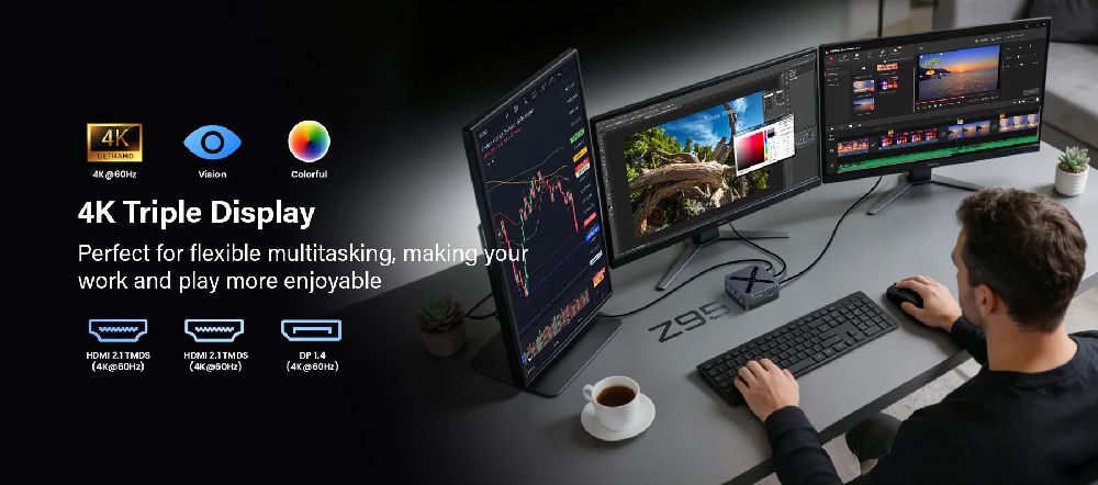 4K Triple Screen