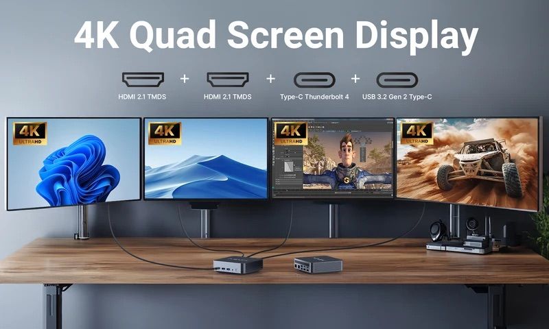 MINIX N512 LS Quad Display Support