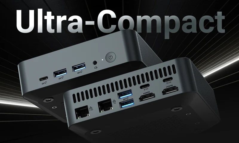 MINIX N512 LS Compact Mini PC Connectivity
