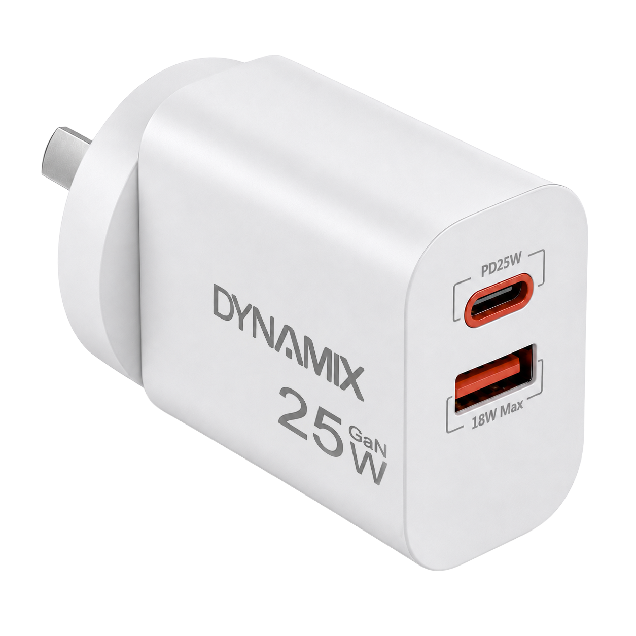 DYNAMIX SPAPD25W-AC 25W GaN Wall Charger