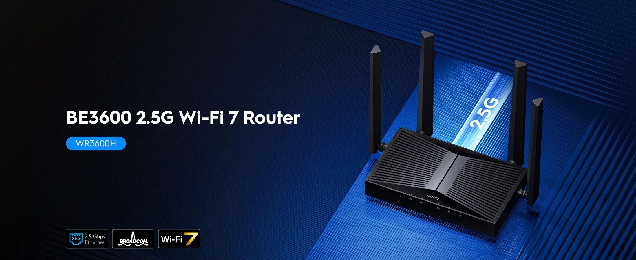 BE3600 Gigabit Wi-Fi 7 Router