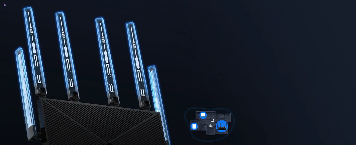 Cudy WR6500H Wi-Fi range